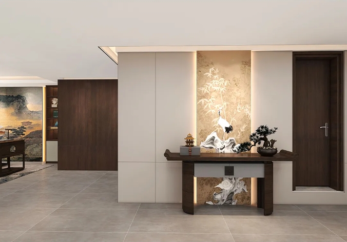 宋風雅韻丨193㎡宋式美學雅居，新中式風格的天花板