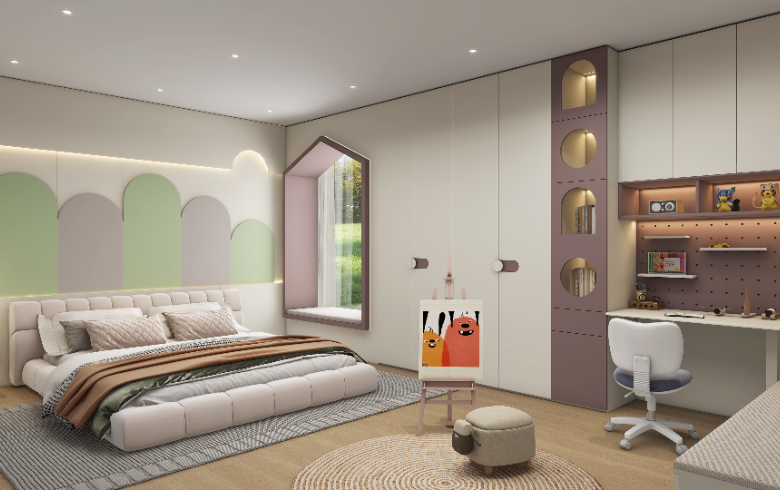 臥室係統 | 學在臥室，兒童房設計6大要點